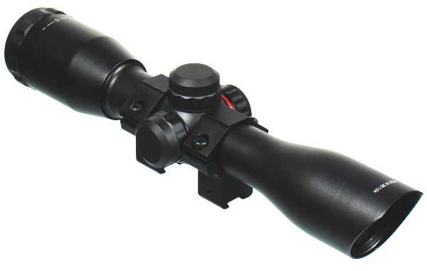 Характеристики, устройство, крепление и пристрела оптических прицелов leapers 4x32 compact