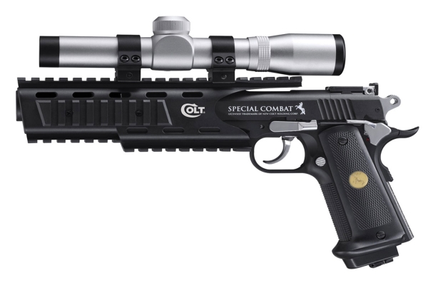 Модификации и технические характеристики пневматического пистолета Umarex Colt Special Combat