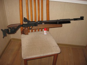Пневматическая матчевая винтовка МР-573 от отечественного производителя