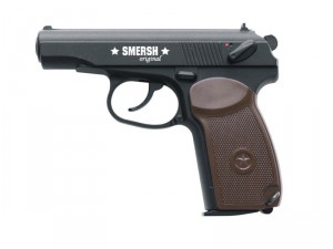 Пневматический пистолет Smersh H50 - бюджетная копия ПМ из Ижевска